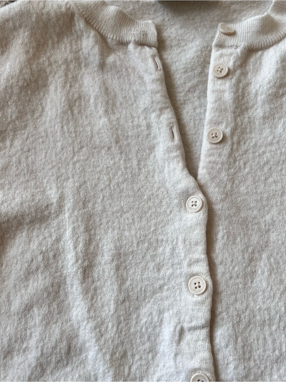 Aritzia Merino Wool Cardigan Light Birch - Picture 3 of 9
